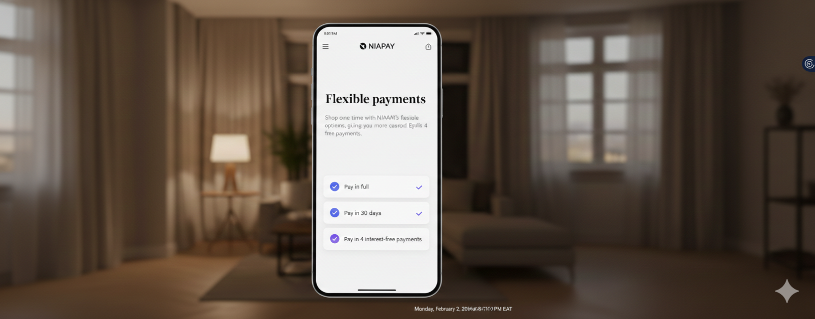 Flexible payments